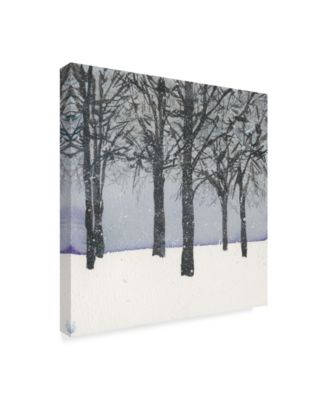 Samuel Dixon Forest Sketch I Canvas Art - 15" x 20"