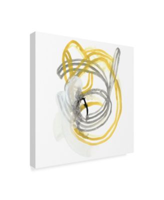 Trademark Global June Erica Vess String Orbit I Canvas Art - 15" x 20"