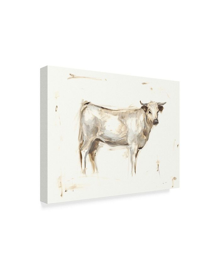 Trademark Global Ethan Harper White Cattle I Canvas Art - 37