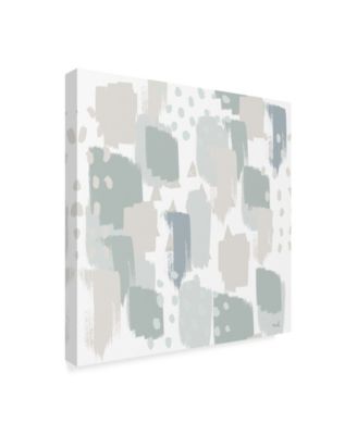 Trademark Global Moira Hershey Calm World Map Pattern XII Canvas Art - 20" x 25"