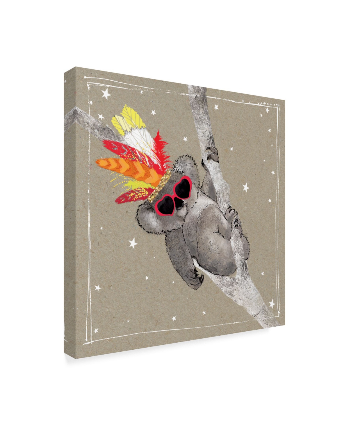 Hammond Gower Fancy Pants Zoo Ix Canvas Art -