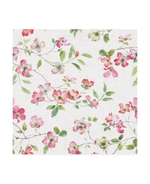 Lisa Audit Dogwood Garden Step 01 Canvas Art - 155