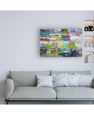 Ingeborg Herckenrat Thoughts Abstract Canvas Art - 27" x 33.5"