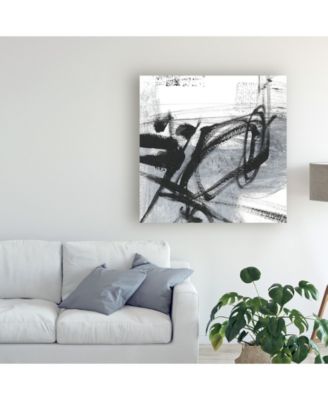 Trademark Global Ethan Harper Scribble Script I Canvas Art - 15.5" x 21"