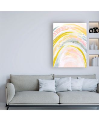 Trademark Global Grace Popp Swooping I Canvas Art - 19.5" x 26"