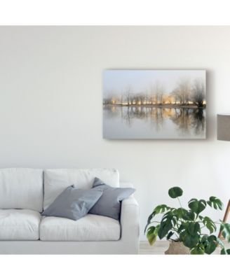 Trademark Global Bor January Morning Canvas Art - 37" x 49"