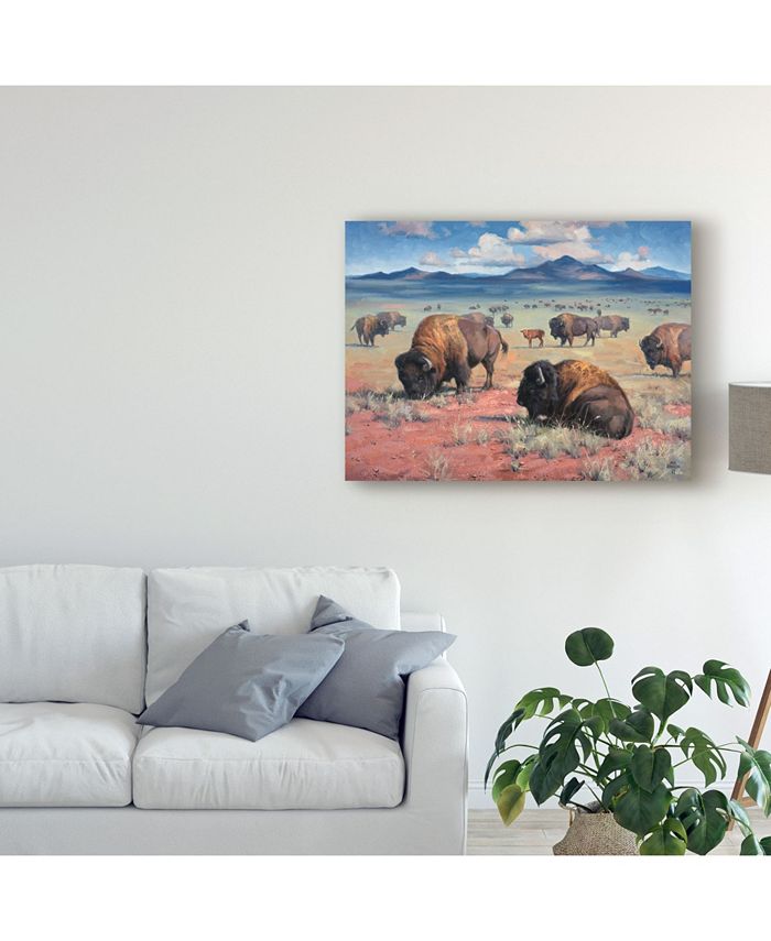 Trademark Global Jack Sorenson Home on the Range Canvas Art 15" x 20