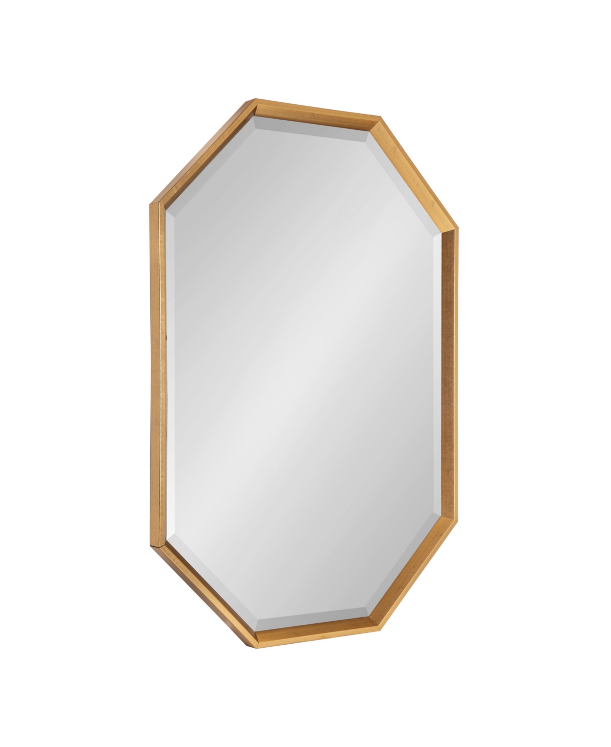 Calter Elongated Octagon Wall Mirror - 25.5" x 37.5" - Gold