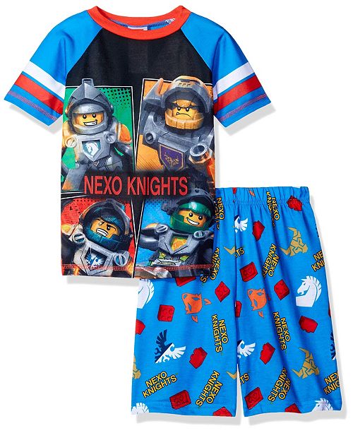 Lego Lego Nexo Knights Little And Big Boys 2 Piece Pajama Set