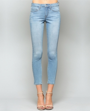 image of Vervet Mid Rise Super Soft Ankle Skinny Jeans
