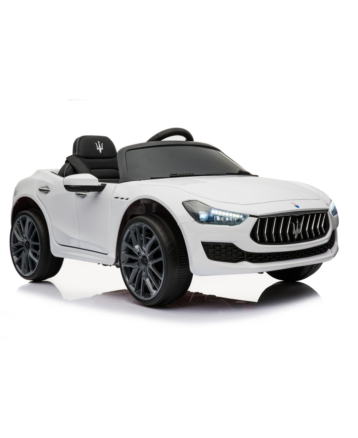 Best Ride On Cars Babies' Maserati Ghibli 12v Ride On Car In White