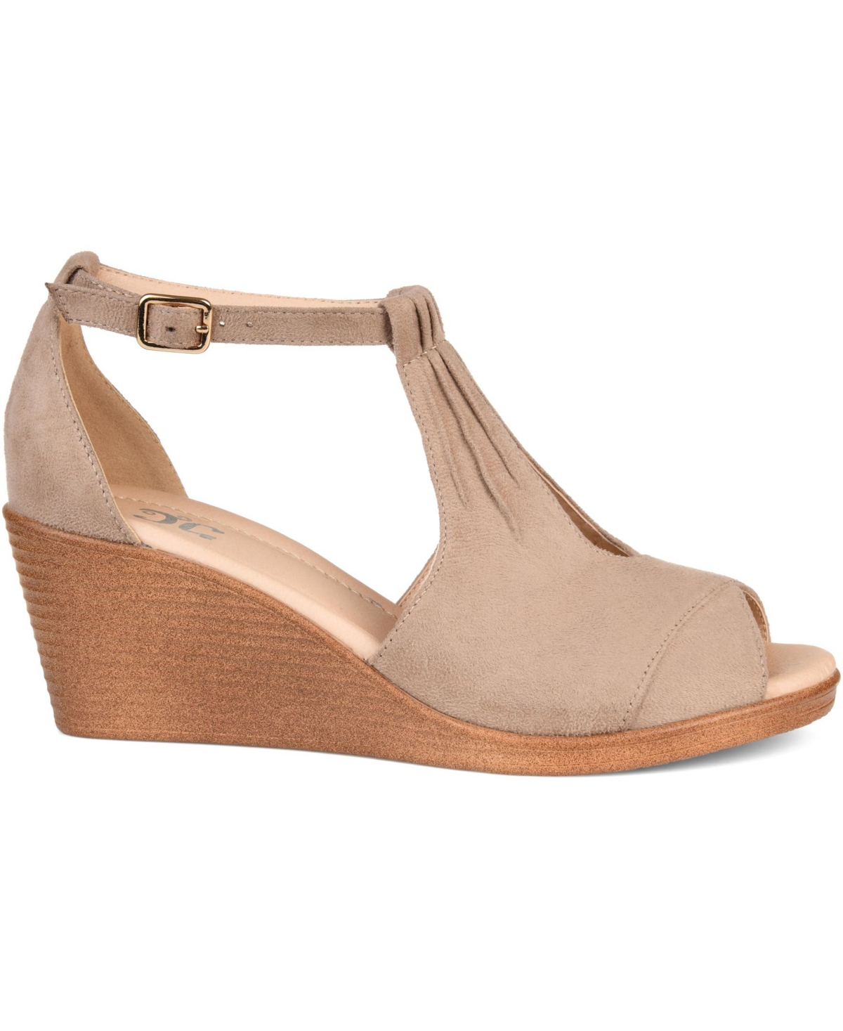 Journee Collection Women's Kedzie Wedge Sandals