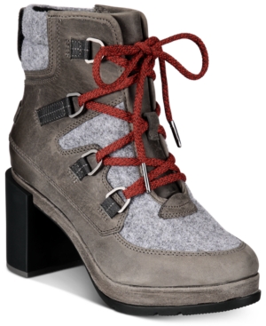 image of Sorel Women-s Blake Waterproof Lace-Up Booties Women-s Shoes