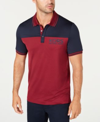 michael kors polo mens pink