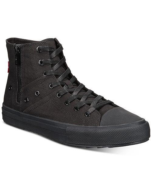 Levi S Men S Zip Ex L High Top Sneakers Reviews All Men S
