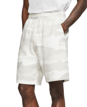 Nike Men's Club Fleece Camo Shorts