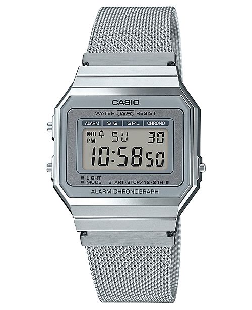 women's stainless steel digital watch