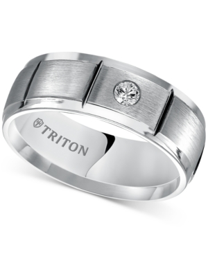 image of Triton Men-s Diamond Band (1/10 ct. t.w.) in Cobalt