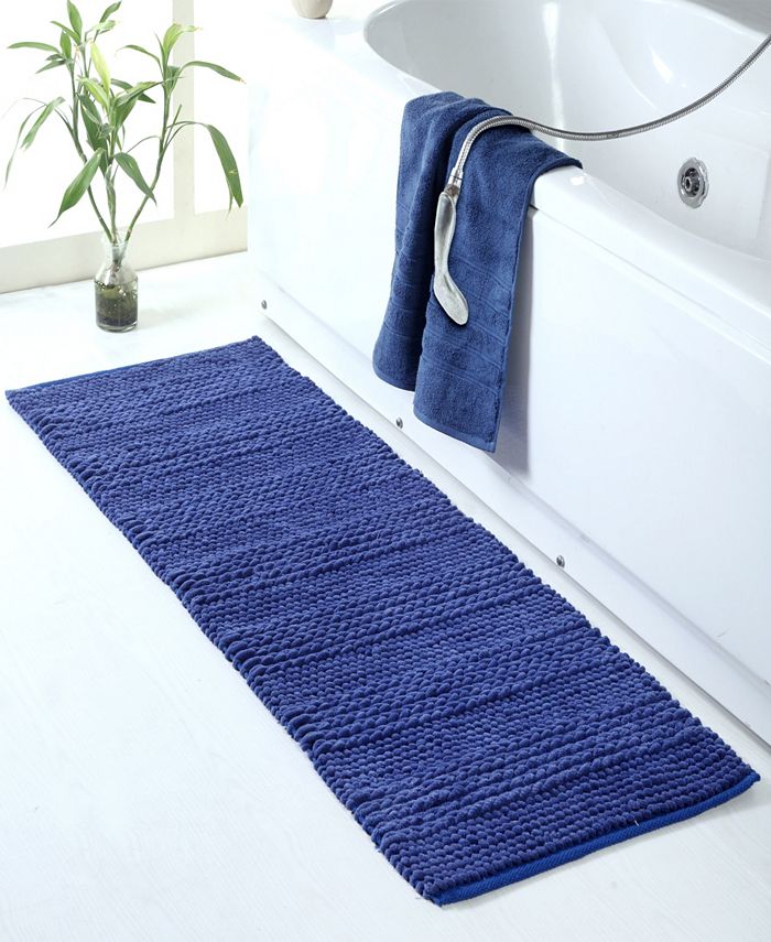 Affinity Linens Braided and Loop Chenille Oversized 22" x 60" Bath Rugs