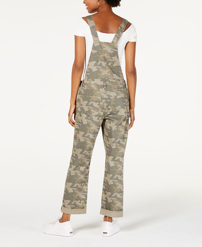 Vanilla Star Ripped Camouflage Overalls - Macy's