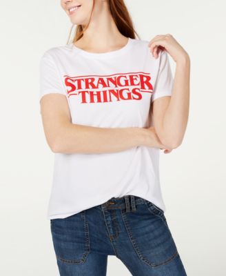 stranger things graphic tee