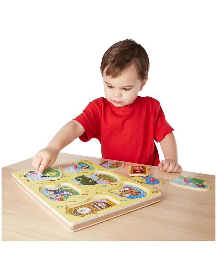 Melissa and Doug Nursery Rhymes 1 - Sound Puzzle - Macy's