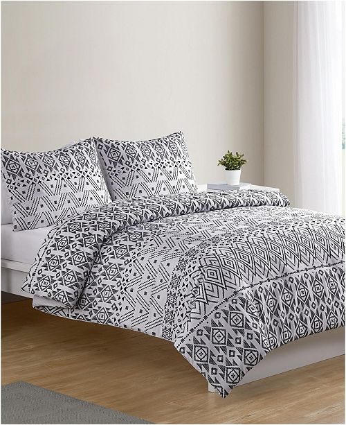 Vcny Home Mesa 3 Pc Full Queen Duvet Cover Set Reviews Duvet