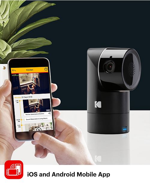 Kodak Cherish F685 Home Security Camera With Mobile App FullHd