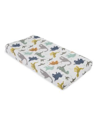Little Unicorn Baby Muslin Changing Pad Cover - Dino Friends Print 25$