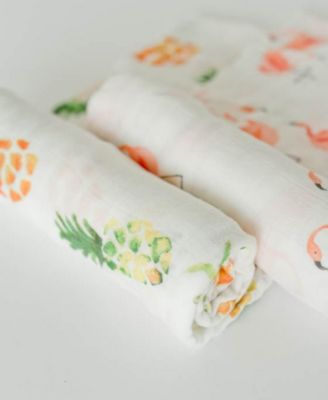 Little Unicorn - Pink Ladies Deluxe Muslin Set