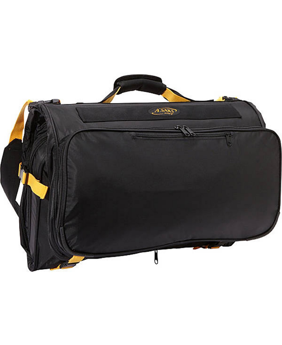 Compact Expandable Tri-Fold Garment Bag - Black