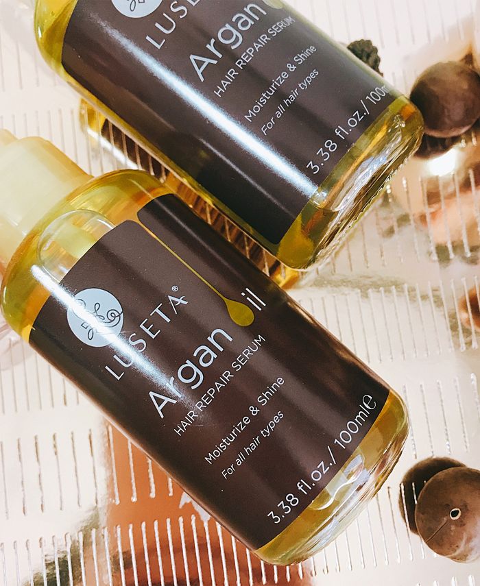 Luseta Beauty Inc Luseta Beauty Argan Oil Hair Repair Serum 3.38 Ounces