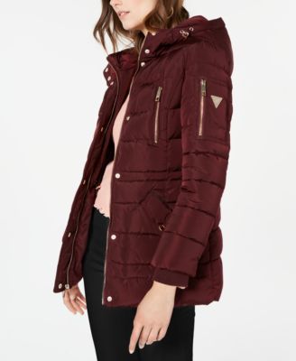 Macy's guess puffer jacket sale