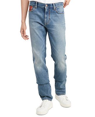 Tommy Hilfiger Men's Slim-Fit Stretch Jagger Jeans, Created for Macy's ...