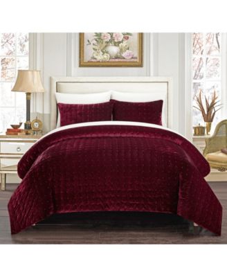 maroon ugg comforter