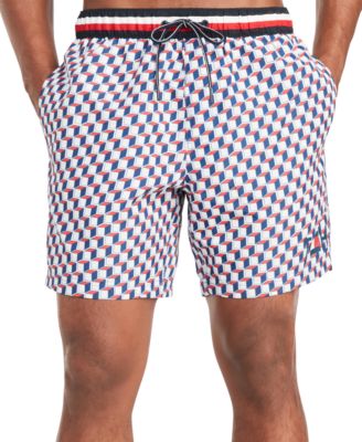 macy's tommy hilfiger swim trunks