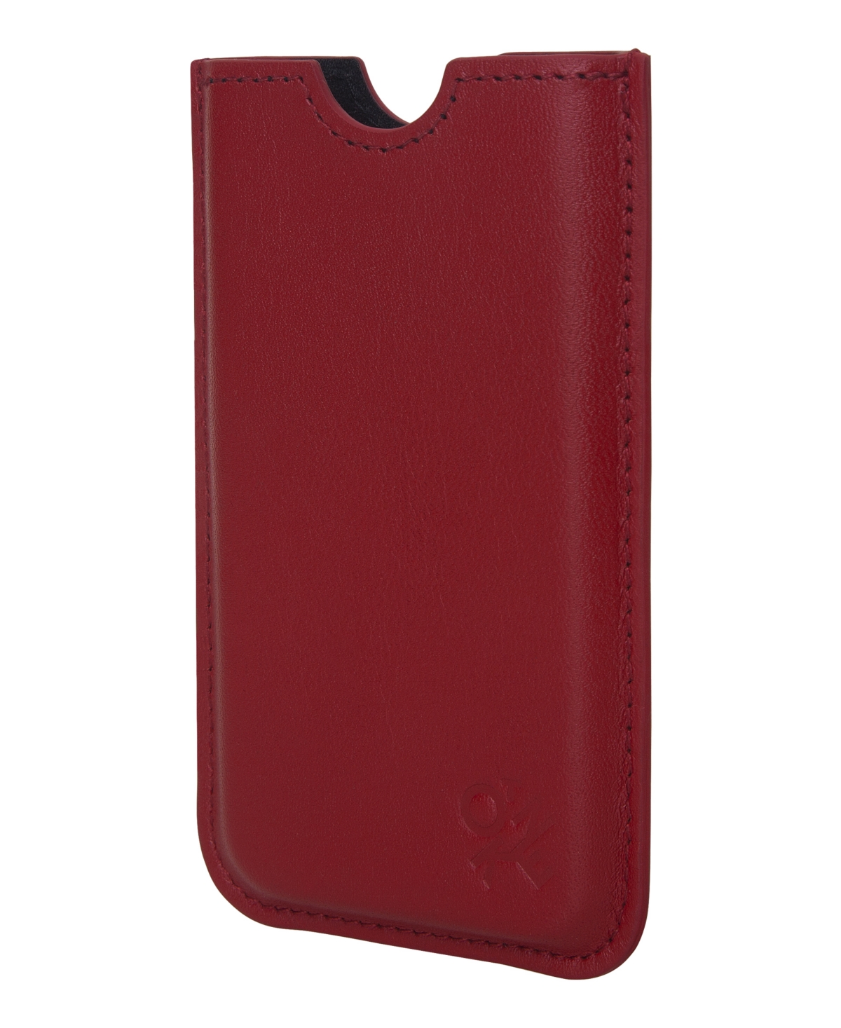 Leather IPhone Case - Red
