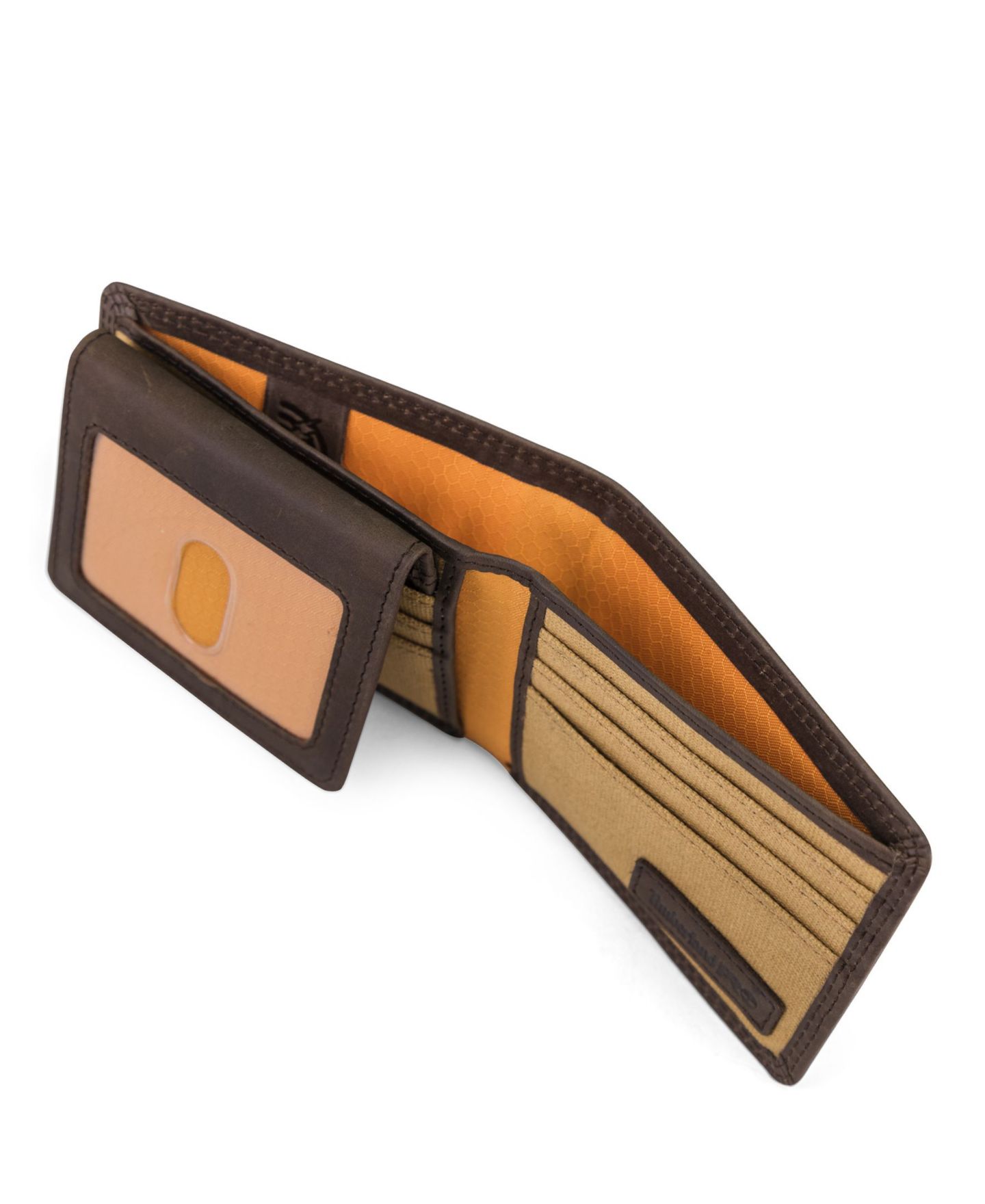 Мужской кошелёк Timberland Pullman Passcase Wallet, цвет: Тёмный коричневый — фото 4