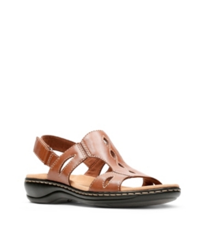 image of Clarks Collection Women-s Leisa Lakelyn Flat Sandals Women-s Shoes