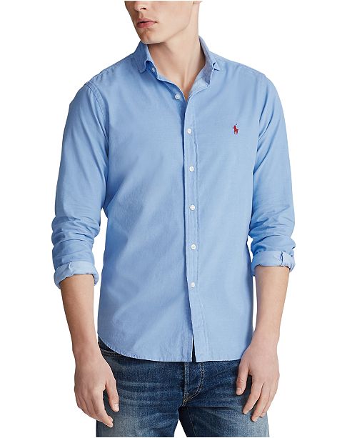 Polo Ralph Lauren Men S Classic Fit Corduroy Button Down Shirt