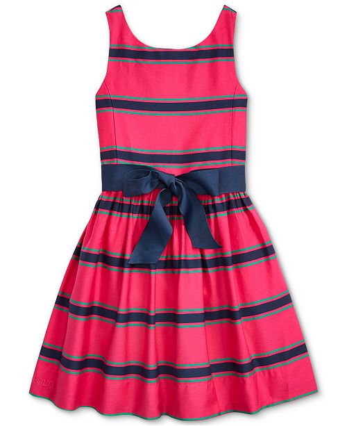 Polo Ralph Lauren Little Girls Cotton Cricket Dress Reviews Kids