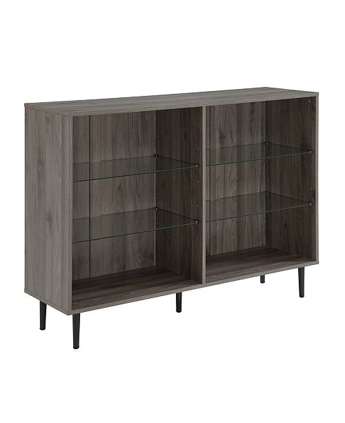Walker Edison Mid Century Modern Bookcase Reviews Furniture
