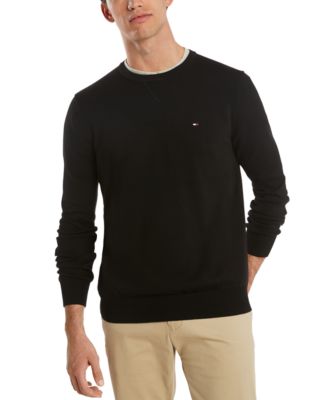 tommy hilfiger grey jumper mens