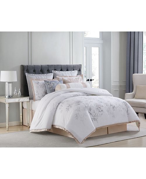 Charisma Riva Cotton Printed Queen 4 Piece Duvet Cover Set