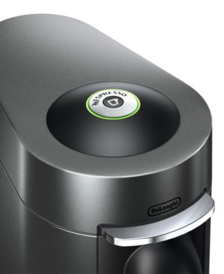 Vertuo Plus Deluxe Coffee and Espresso Machine by De'Longhi in Titan
