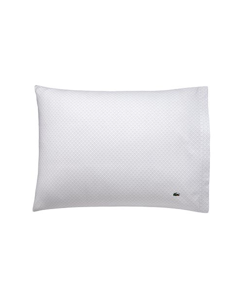 Lacoste Home Lacoste Outlined Pique Std King Sheet Set