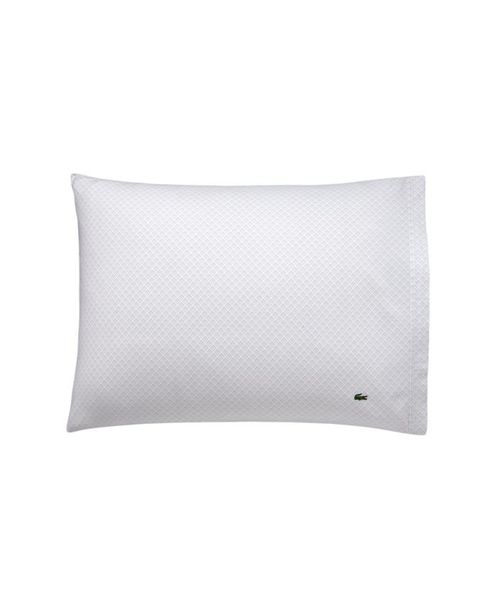 Lacoste Home Lacoste Outlined Pique Std King Sheet Set & Reviews