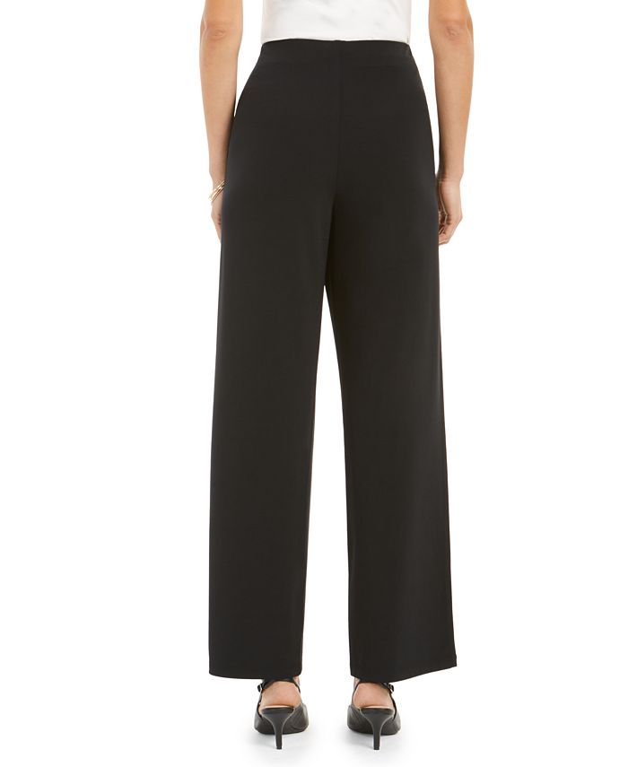 Alfani Women's Wide-Leg Pull-On Pants, Created for Macy's & Reviews ...