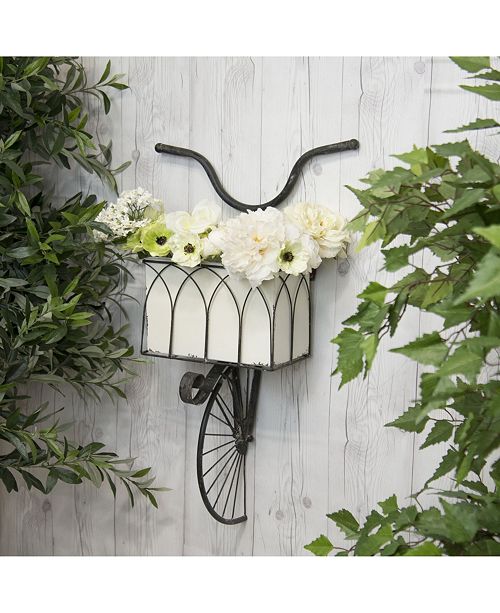 Vip Home Garden Metal Bike Planter Reviews All Botanicals