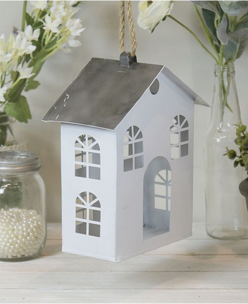 Vip Home Garden Small Metal House Candle Holder Reviews Macy S